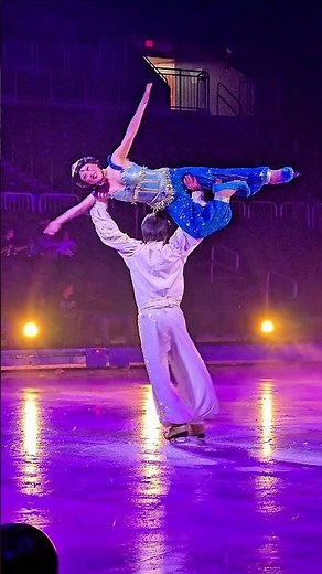Jaladdin’s Magical Stationary Spin at Disney On Ice! ✨🕌⛸️