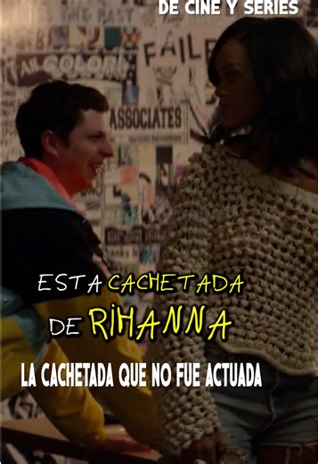 Rihanna le pega a Michael Cera: ¿Una cachetada real?