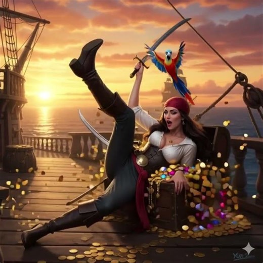 🏴‍☠️ Pirate Maria on deck!