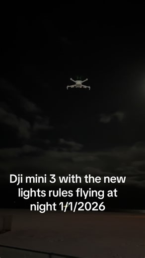 Dji Mini 3 Night Flight Rules and Strobe Lights