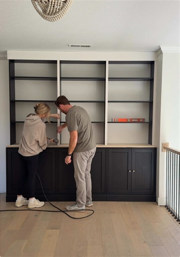 Easy DIY IKEA Built-Ins with Havsta and Billy