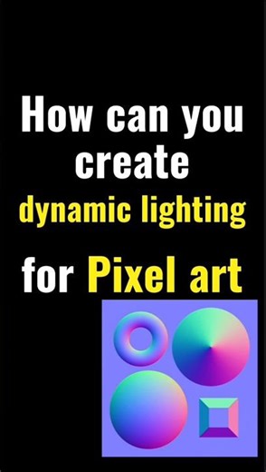 How to create dynamic lighting for pixel games #gamedev #indiegame #indiegamedev #games