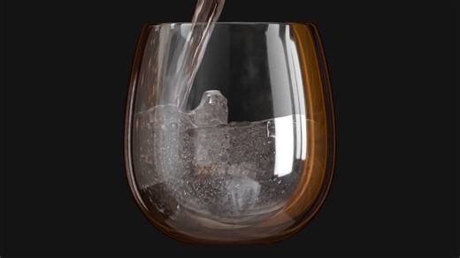 带有气泡的Blender水模拟