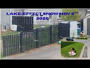 Snow Storm Time-Lapse: 24 Hours of Snowfall Fury