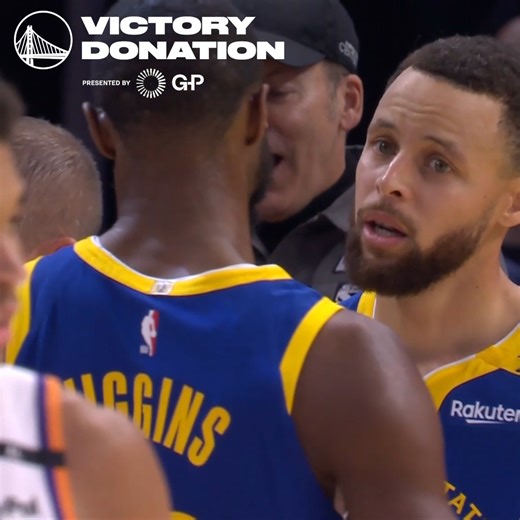 547K views · 12K reactions | Tonight was the Warriors' 8th home win of the season, meaning $8,000 has been donated so far this year to the Warriors Community Foundation courtesy of G-P | Golden State Warriors | Facebook