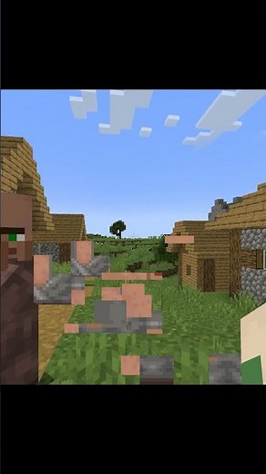 How to eat villager #minecraft #minecraftmods