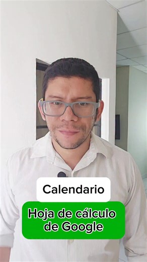 Calendario en las hojas de cálculo de Google #tecnologia #exceltips #Excel #android #ordenador #apps #tutorial #smartphone | Ideas digitales