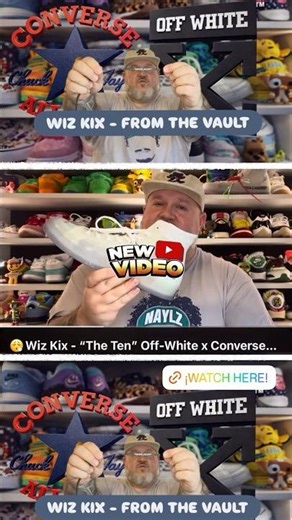 🧊ARE THESE OFF-WHITES THE BEST CONVERSE OF ALL TIME?! #vault #sneakers #converse #offwhite #grailed