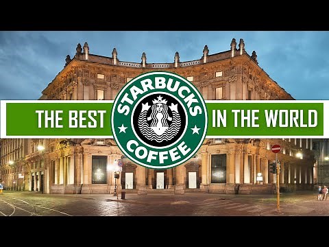 THE WORLD'S BEST STARBUCKS RESERVE ROASTERY MILAN ITALY