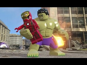 LEGO Marvel's Avengers - All Avengers Team Up Moves (Showcase)