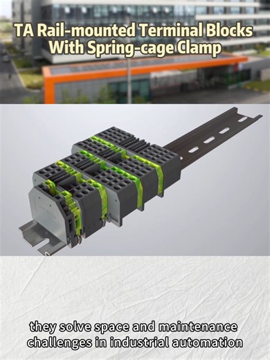 SUPU Electronics spring-cage TA terminal blocks enable quick, tool-free connections for control panels and PLC systems. Double-level access and variants like fuse & right-angle types optimize space and simplify maintenance in industrial automation. #terminalblocks #springclamp #industrialautomation #controlsystems #electricalengineering