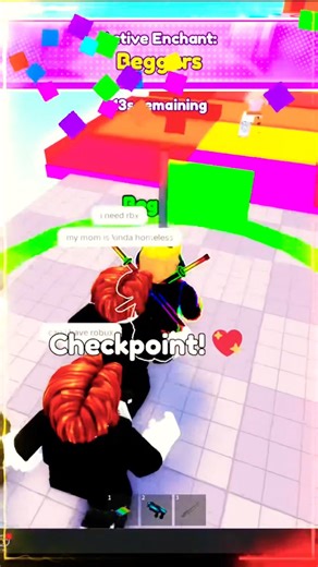 These enchants are BROKEN… Obby gone wrong! 😂🔥”