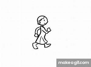 Walking on Make a GIF
