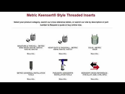 Metric Keenserts