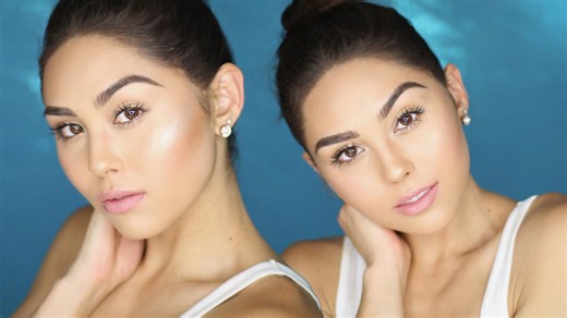 Natural Glowy High School Makeup Routine