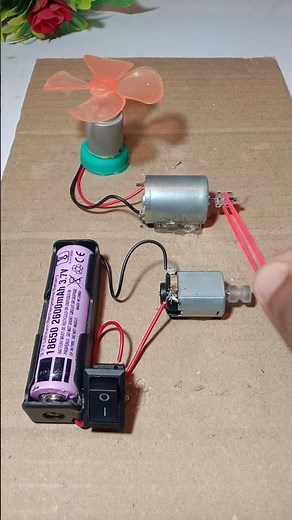 Run DC Motor Using Dynamo | Simple Science