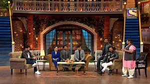 Don't you just love his humour? Here's Bachcha Yadav with his jokes that had even this gang tearing up with laughter! Catch #TheKapilSharmaShow, tonight at 9:30 PM. Madhuri Dixit - Nene Anil S Kapoor Ajay Devgn Riteish Deshmukh Kapil sharma Krushna Abhishek Chandan Prabhakar Rochelle Rao Sumona Chakravarti Bharti Singh | Sony Entertainment Television