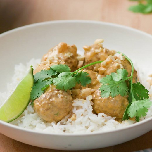 1.1M views · 3.3K reactions | These turkey meatballs bathing in creamy coconut curry will have you piling your plate with seconds. Recipe in the comments! | Tastemade | Facebook