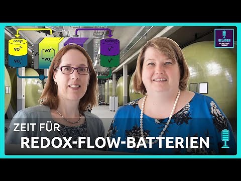 Redox-Flow-Batterien als Saisonalspeicher - Prof. Roth & Dr. Zeis | Geladen Podcast