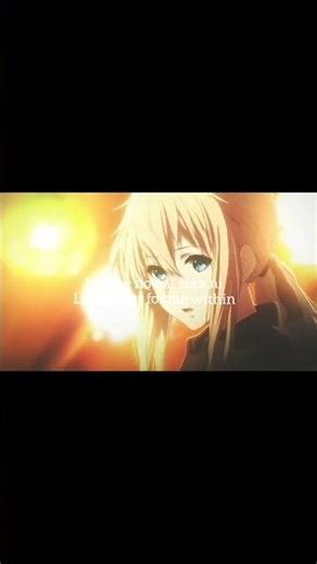In love with this song..💔Michishirube | Violet Evergarden | Lyrical | Edit