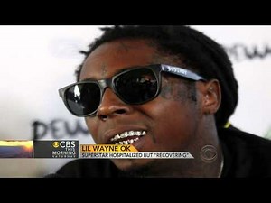 Rapper Lil Wayne hospitalized
