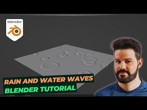 How to Easily Create Rain and Water Waves in Blender