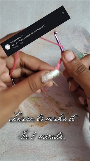 Crochet by Twinkle on Instagram: "Someone asked about the pattern - Feel so good to be seen 🥹🧶💕 So this is for you @ruchydoubleu ❤️ 🤗 Hope you like it🧶 How to make baby bonnet step by step How to crochet baby bonnet #crochet #handmadewithlove #babybonnet #handmadecap #woolen #winterfashion #baby #babyclothes #babysweaters #babyfashion #handmade #crochetcap #bonnet #instagood #foryoupage #fypシ #creative #crocheting #crochetideas #stepbystep #crochetstepbystep #learning #learn"