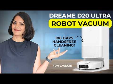 Dreame D20 Ultra Robot Vacuum | 100 Days of Hands-Free Cleaning | New Launch