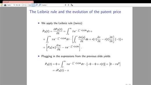 Endogenous Growth Model of Romer Part 2: Solution and Analysis