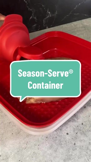 Season-Serve® Container The perfect mess-free container for creating and storing an endless amount of recipes. Shopping link in bio! Let’s connect @Marcy Fiesta