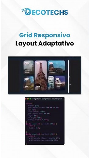 Responsive CSS Grid Layout | Adaptive Design Made Easy 💻✨