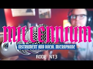 "THE MILLENNIUM MICROPHONE" // RODE NT3 //. Sound Test.