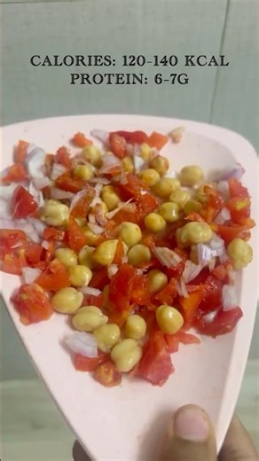 DAY 15/25 Healthy Plates #shorts #healthyfood #chole #chat