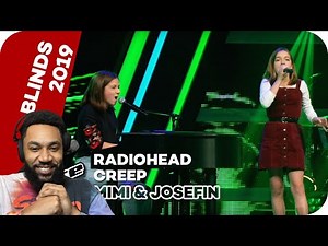 Radiohead - Creep (Mimi & Josefin) | Blind Auditions | The Voice Kids 2019 (REACTION)