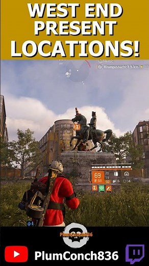 ALL WEST END PRESENT LOCATIONS!😮 NEW WINTER EVENT Division 2 #division2 #pve