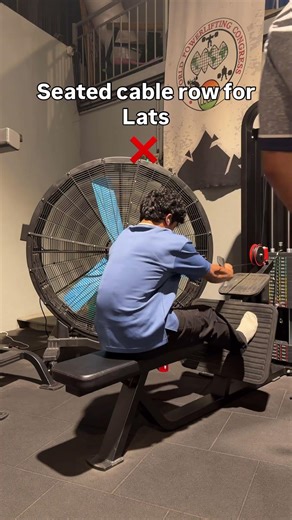 Best way to do seated cable row for bigger lats