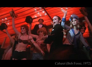 Cabaret (1972). El director Bob Fosse, también bailarín y uno de los coreógrafos más destacados de la historia, obtuvo por este film el Oscar al mejor director Te invitamos a apoyar el proyecto 3 minutos de arte: https://www.3minutosdearte.com/nos-invitas-un-cafe/ | 3 Minutos de Arte