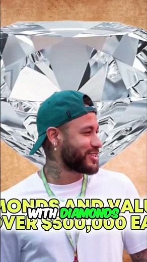 Neymar's Diamond Collection: Watches & Jewelry Showcase