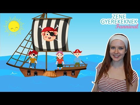 Kalóz Dal - Mozgásos Gyerekdal | Zene Gyerekeknek Fannival