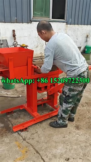small Manual press mud brick making machine#interlockingbricks#brickmachine | GiantLin brick machine factory