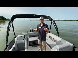 How to open a Bimini/Double Bimini on a Bennington pontoon!