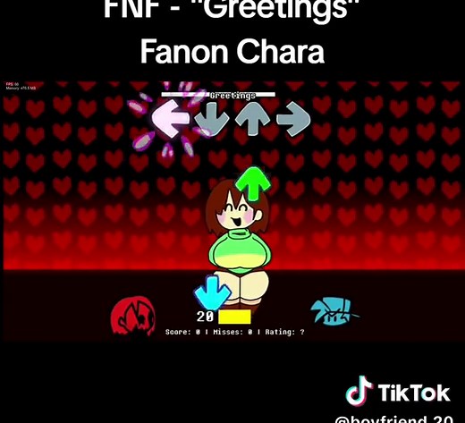 Fanon Chara Mod for Friday Night Funkin' - Greetings