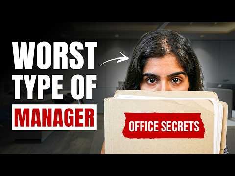 8 Types of Managers No One Warns You About !