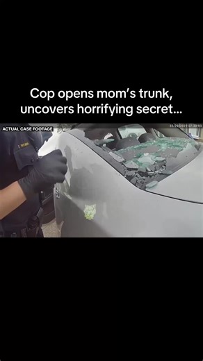 Cop opens mom’s trunk, uncovers horrifying secret… | cops