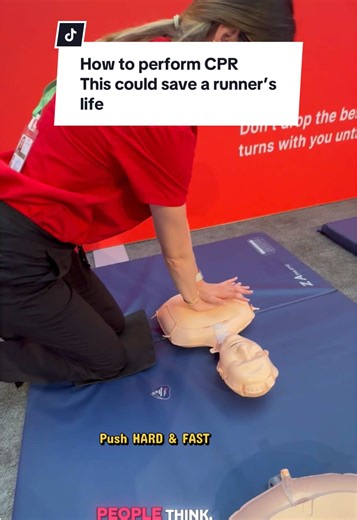 How to do CPR. This could save a runner’s life. One thing I really appreciated seeing at the Brooklyn Half Marathon Expo was a live CPR demonstration. With race day expected to be hot, this felt important, especially in light of cardiac-related deaths that have happened during major races in recent years, including at last year’s Brooklyn Half Marathon💔 Knowing what to do in an emergency could genuinely help save someone’s life. This is your reminder to learn CPR, stay hydrated, and look out fo