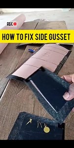 How to fix a simple side gusset #evergreenvocational #bagmakingclass #bagmakingtutorial #Craftsmanship #handcrafted #handmadeslides #bagmaker #madeinnigeria | Evergreen Vocational