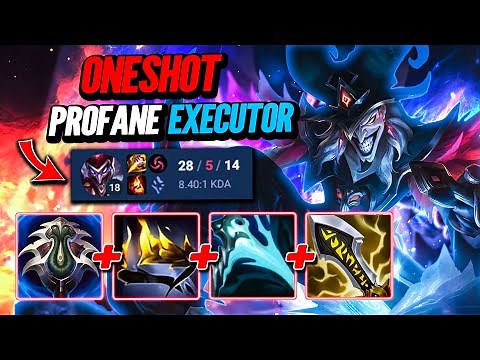 28 Kills Profane Hydra /Oneshot Shaco Build - S14 [League of Legends] Full Gameplay - Infernal Shaco