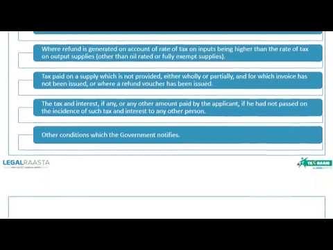 How to Apply For Refund Under GST | GST Refund Application Process