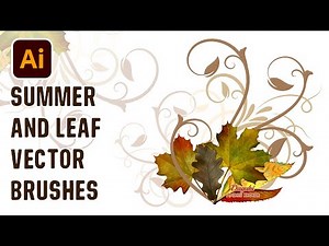 Create an Autumn Branch and Flourishes with Vector Leaves Brushes in Adobe Illustrator