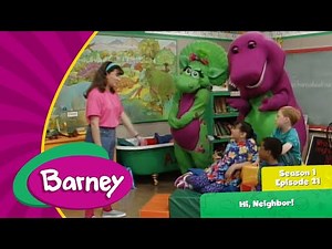 Barney & Friends | Hi Neighbor! | Season 1, Episode 21 | [Master copy]